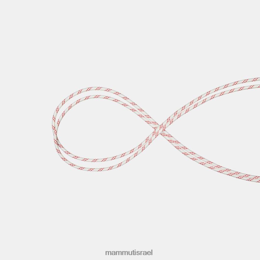 Mammut לִשְׁנֵי הַמִינִים ביצועים 10.0 סטטיים TV0220515 צִיוּד לבן אדום