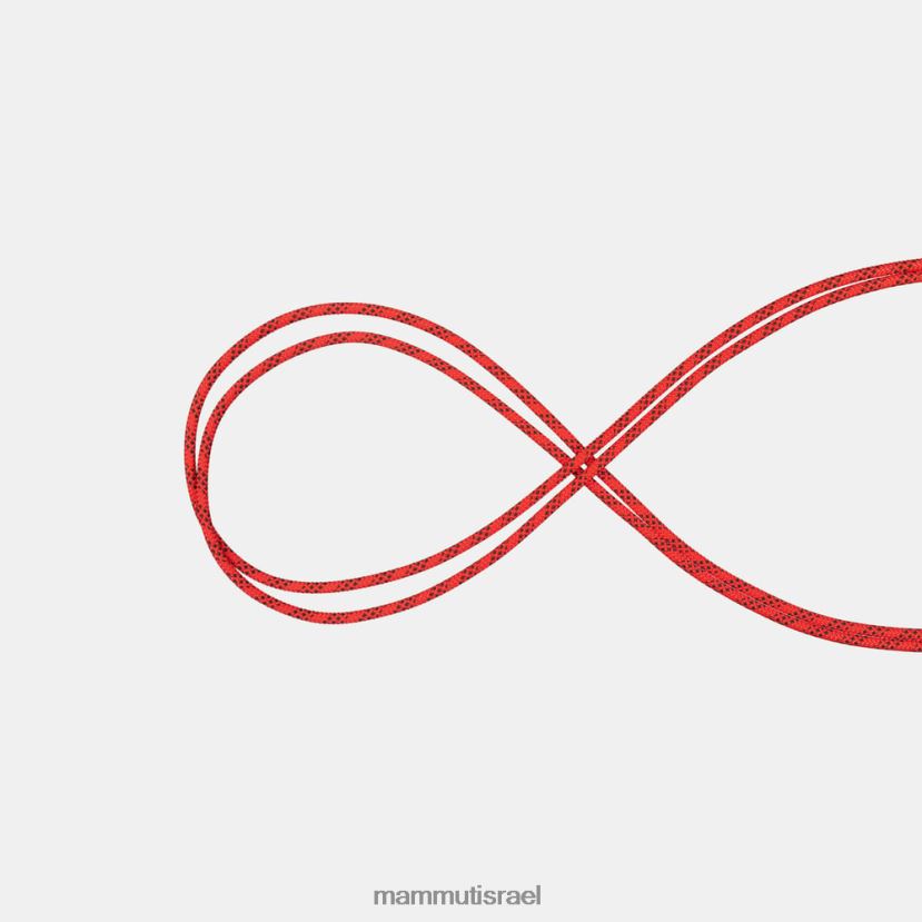 Mammut לִשְׁנֵי הַמִינִים 10.5 ביצועים סטטיים TV02201427 צִיוּד אדום שחור