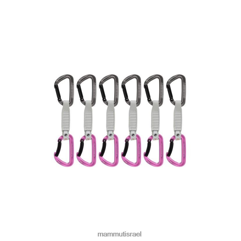 Mammut לִשְׁנֵי הַמִינִים סוס עבודה נעילת מפתח 12 ס"מ 6 חבילות משיכה מהירה TV02201364 צִיוּד אפור-ורוד