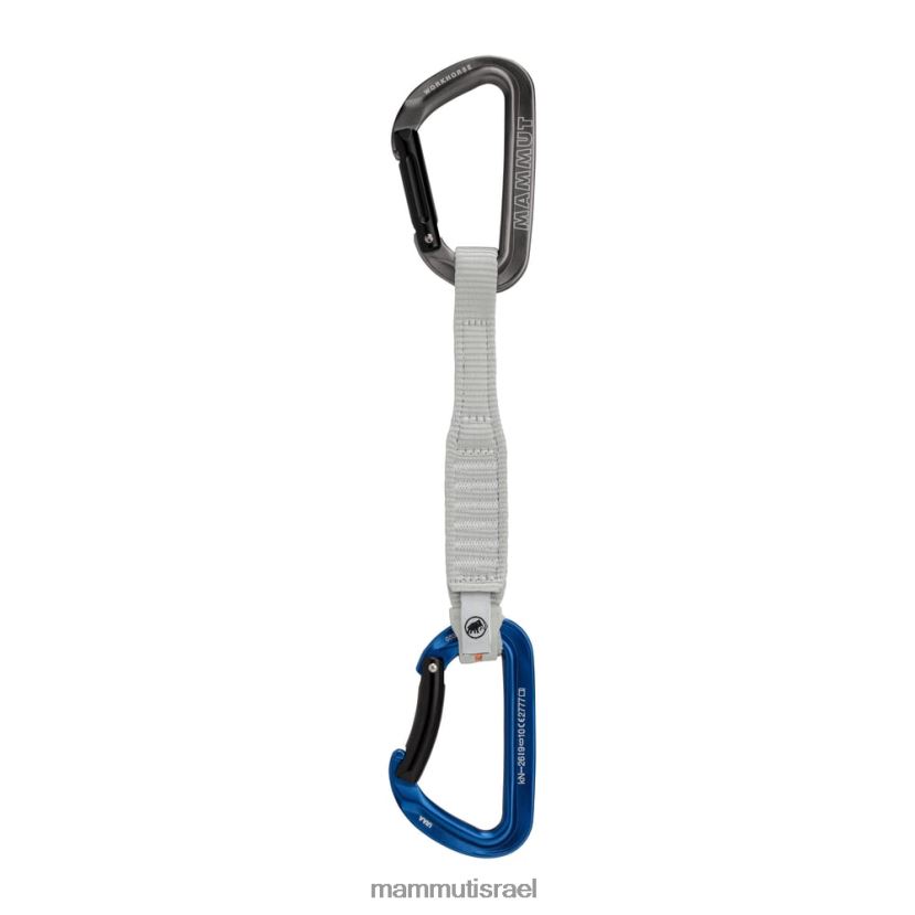 Mammut לִשְׁנֵי הַמִינִים סוס עבודה נעילת מפתח 17 ס"מ משיכה מהירה TV0220444 צִיוּד אפור כחול