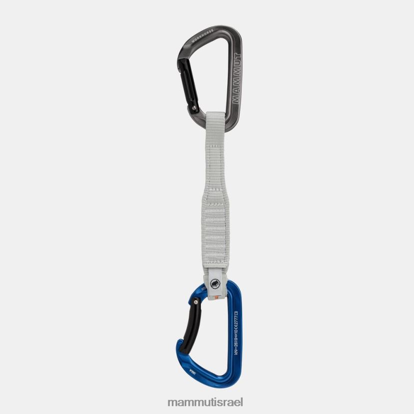 Mammut לִשְׁנֵי הַמִינִים סוס עבודה נעילת מפתח 17 ס"מ משיכה מהירה TV0220444 צִיוּד אפור כחול