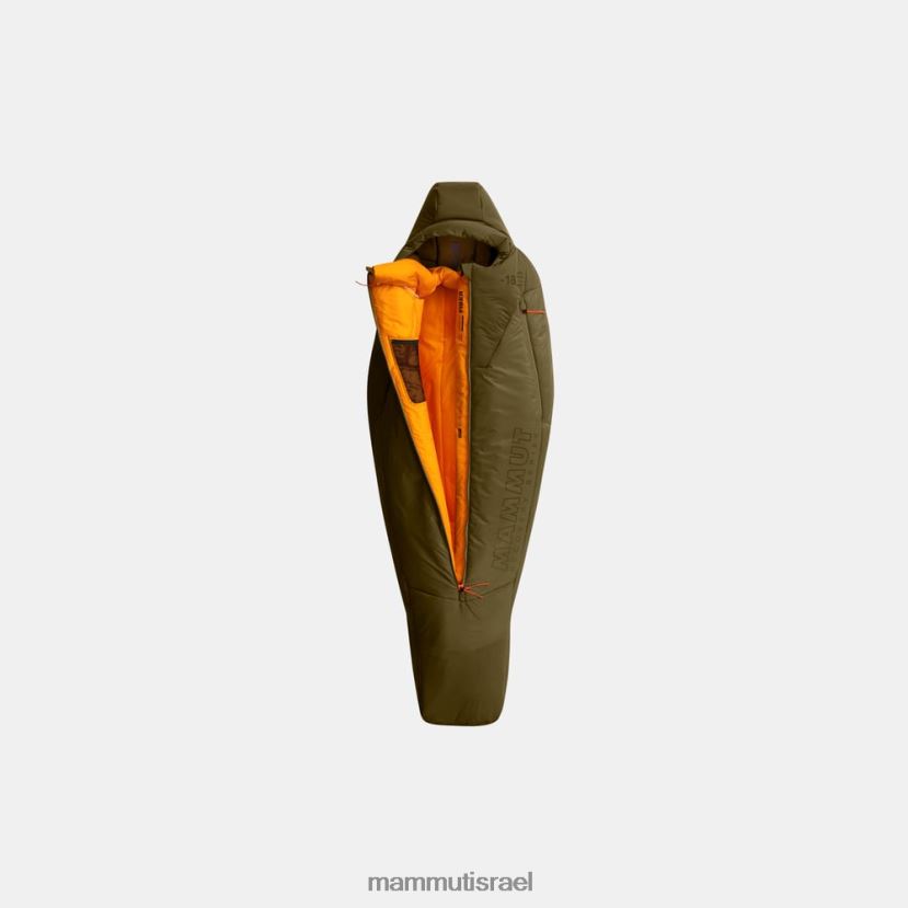 Mammut לִשְׁנֵי הַמִינִים הגנה על שקית סיבים -18c TV02201393 צִיוּד זית
