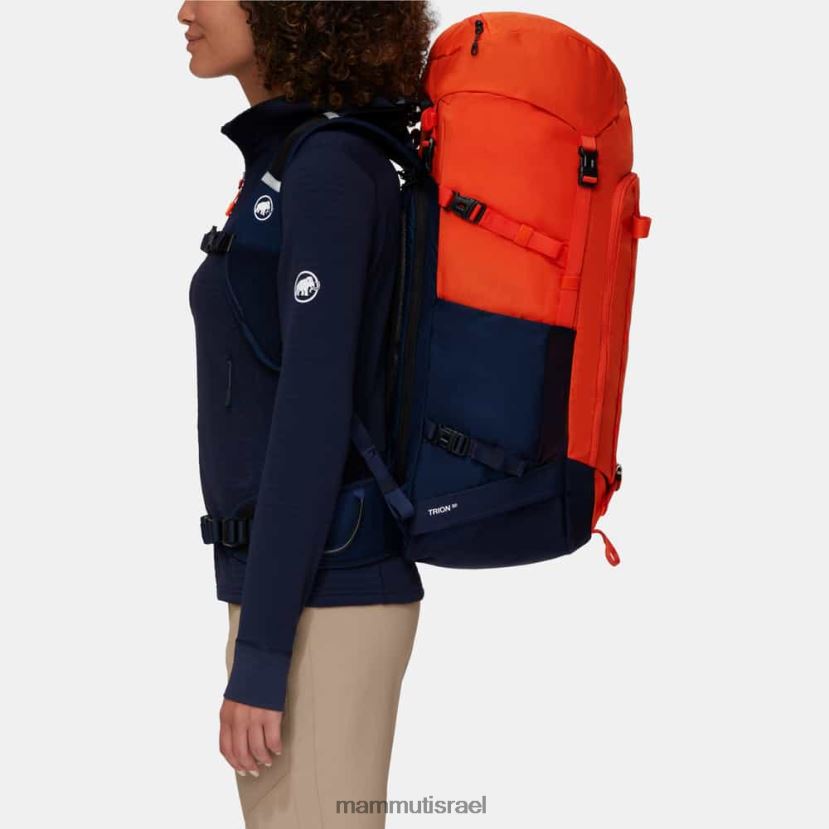 Mammut לִשְׁנֵי הַמִינִים טריון 50 TV02201465 צִיוּד חם אדום-ימי
