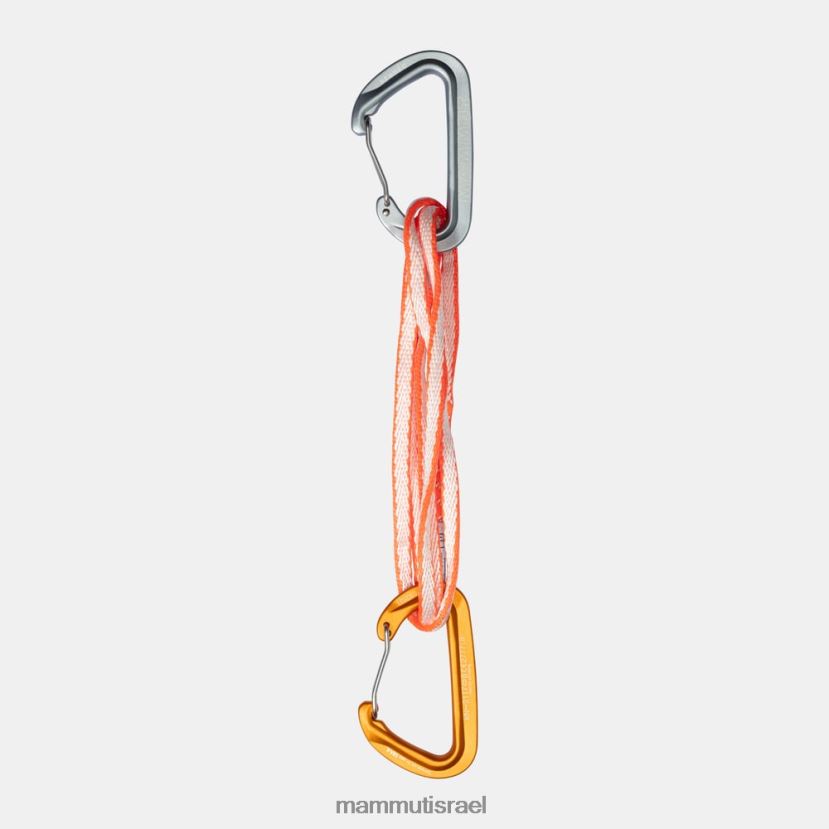 Mammut לִשְׁנֵי הַמִינִים חוט שולח מהיר 60 ס"מ TV0220605 צִיוּד אפור-זהוב בהיר