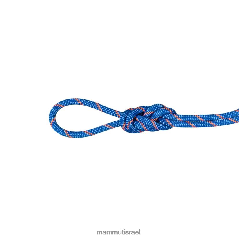 Mammut לִשְׁנֵי הַמִינִים חבל יבש שולחני אלפיני 7.5 TV02201453 צִיוּד כחול-בטיחות כתום