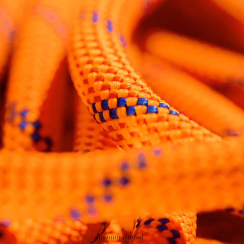 Mammut לִשְׁנֵי הַמִינִים חבל יבש שולחני אלפיני 7.5 TV0220563 צִיוּד כחול אש