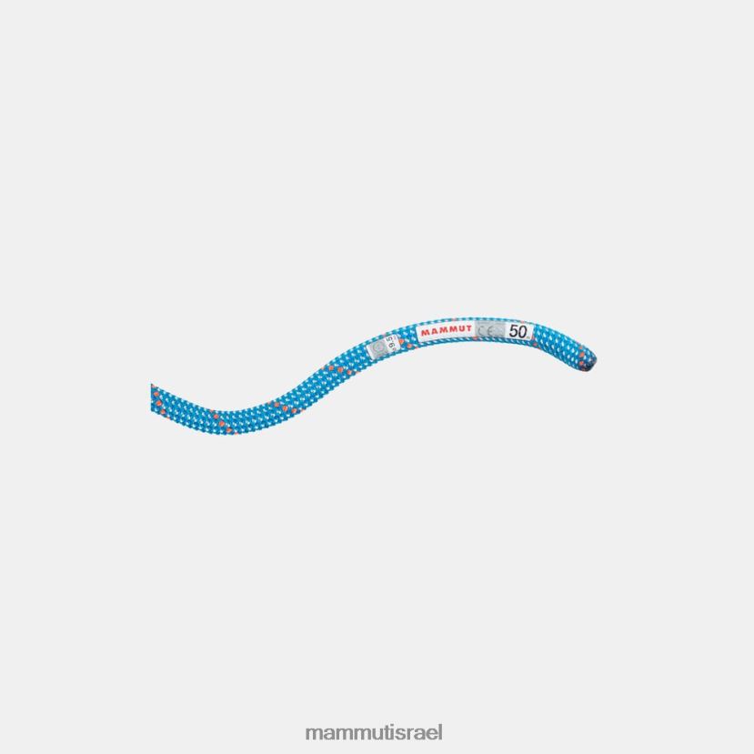 Mammut לִשְׁנֵי הַמִינִים חבל קלאסי 9.5 סלע TV02201311 צִיוּד כחול לבן