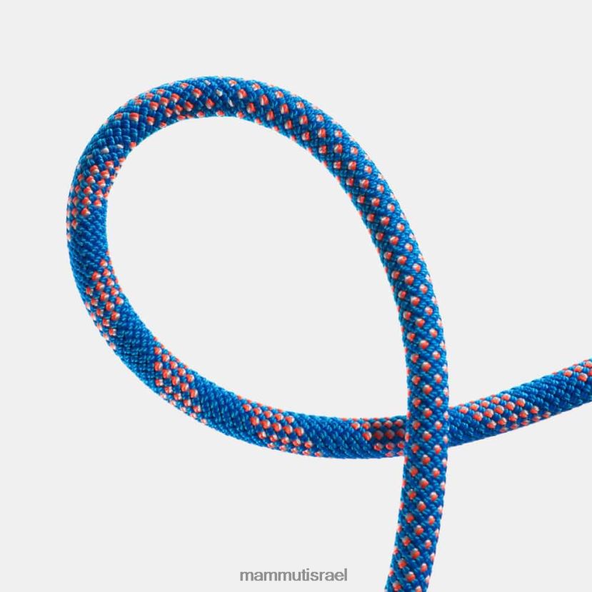 Mammut לִשְׁנֵי הַמִינִים חבל קלאסי 9.5 סלע TV02201312 צִיוּד כחול-לבן קריבי