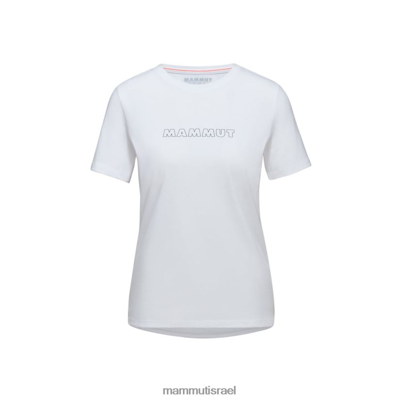 Mammut נשים לוגו ליבה של חולצת טריקו TV02201039 הַלבָּשָׁה לבן