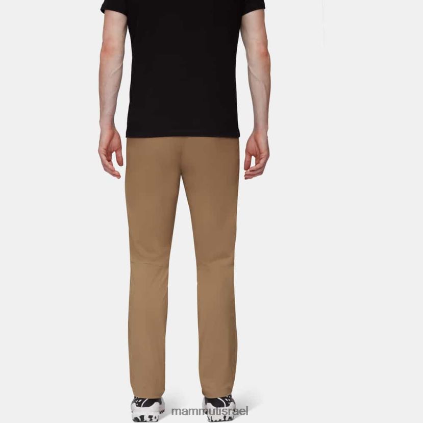 Mammut גברים מכנסי טיולים TV02201078 הַלבָּשָׁה חול כהה