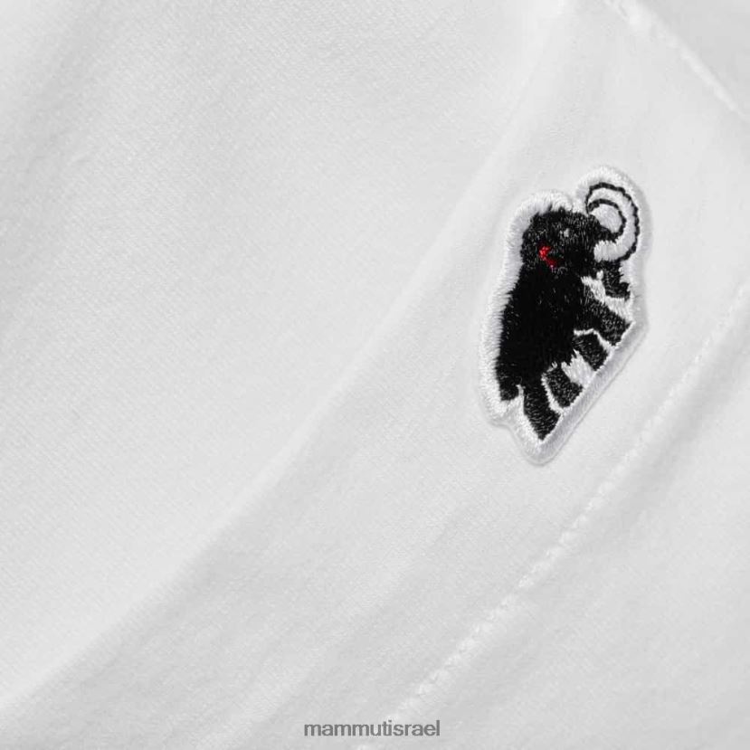 Mammut גברים חולצת כיס מחוץ להרים TV0220107 הַלבָּשָׁה לבן