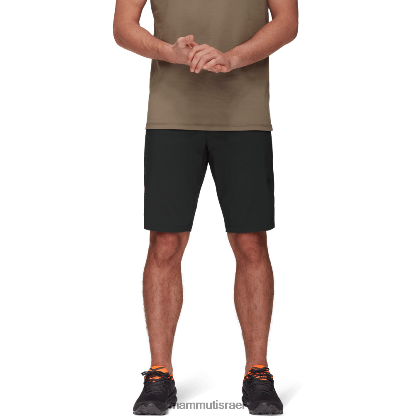 Mammut גברים מכנסי טיולים קצרים TV02201081 הַלבָּשָׁה שָׁחוֹר