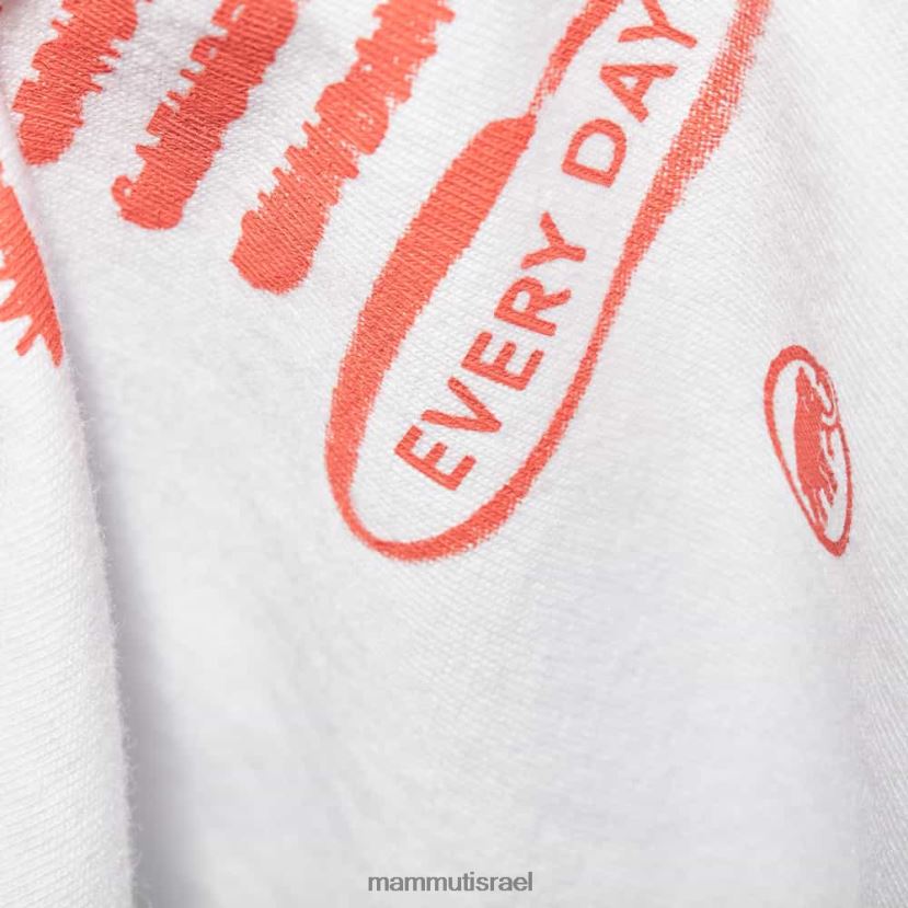 Mammut נשים חולצת טריקו כל יום TV02201098 הַלבָּשָׁה לבן