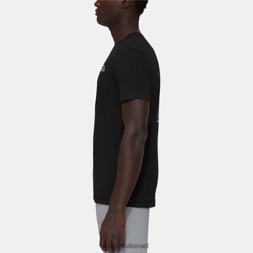 Mammut גברים חולצת טריקו כל יום TV0220114 הַלבָּשָׁה שָׁחוֹר