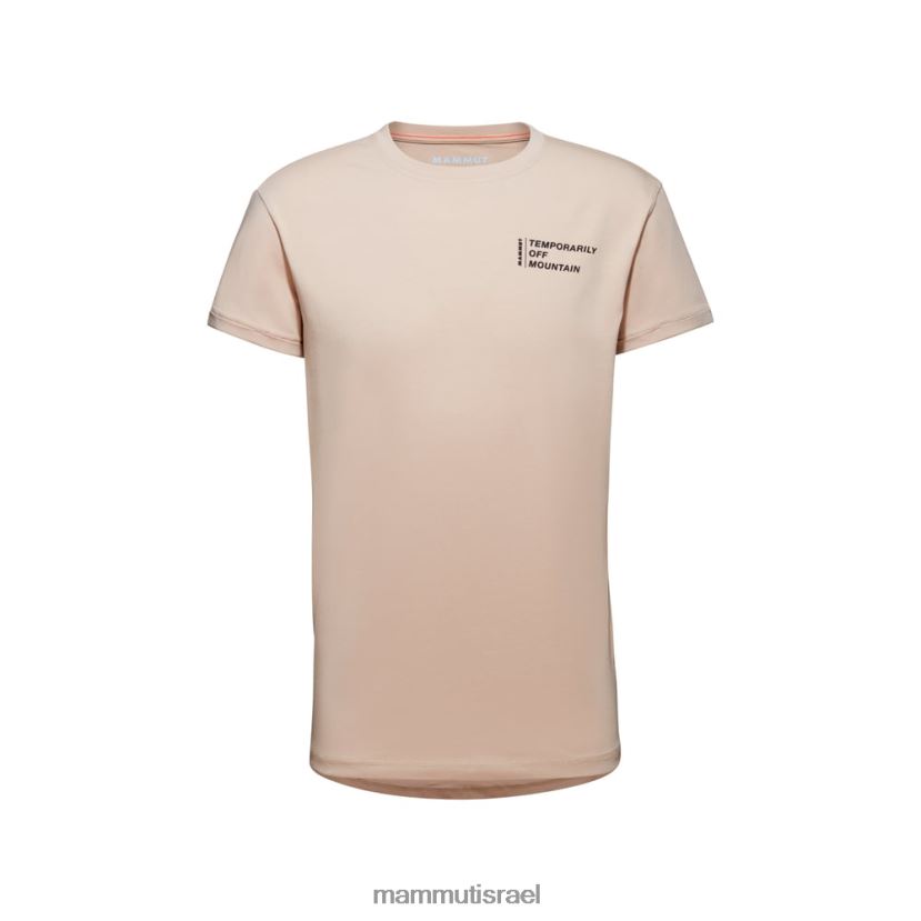 Mammut גברים חולצת טריקו מחוץ להרים TV0220117 הַלבָּשָׁה סוואנה