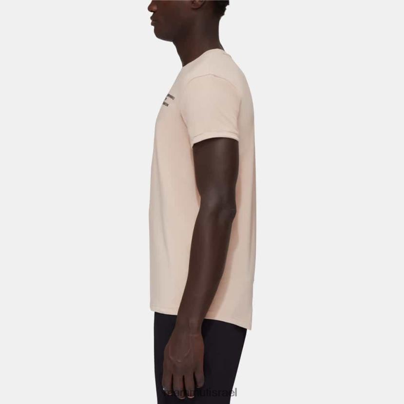 Mammut גברים חולצת טריקו מחוץ להרים TV0220117 הַלבָּשָׁה סוואנה