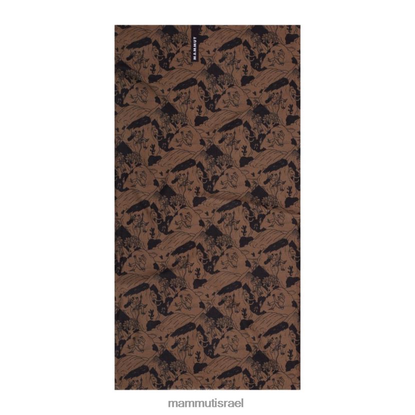 Mammut לִשְׁנֵי הַמִינִים סצנת טיפוס קרסוליות צוואר TV02201189 אביזרים חול כהה-שחור