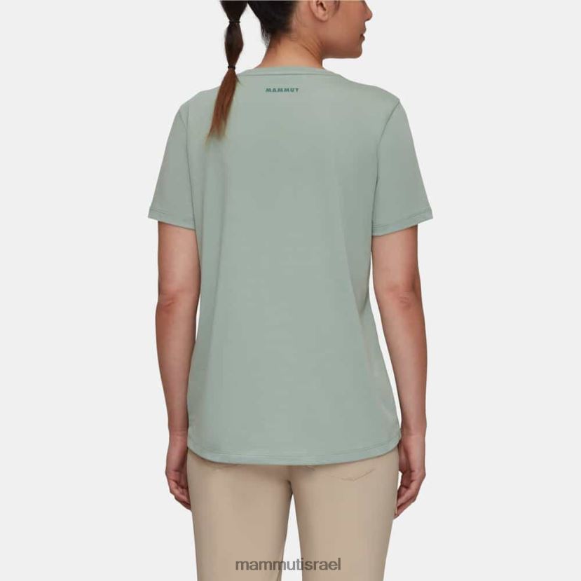Mammut נשים סמל חולצת טריקו ליבה TV0220155 הַלבָּשָׁה יַרקָן
