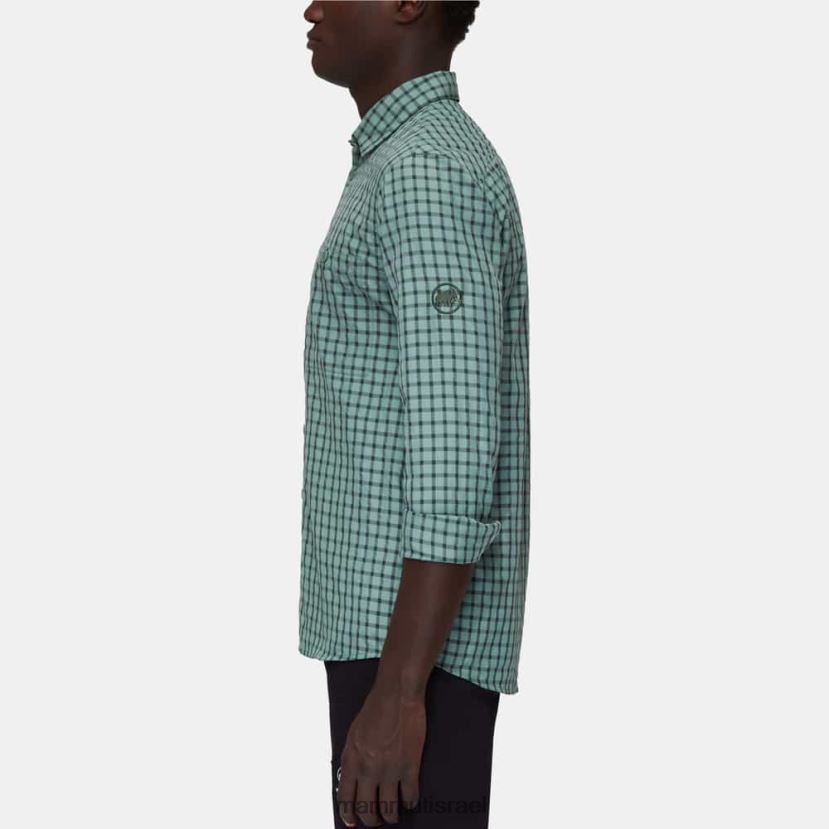 Mammut גברים חולצת לני עם שרוולים ארוכים TV0220161 הַלבָּשָׁה עצי ירקן כהים