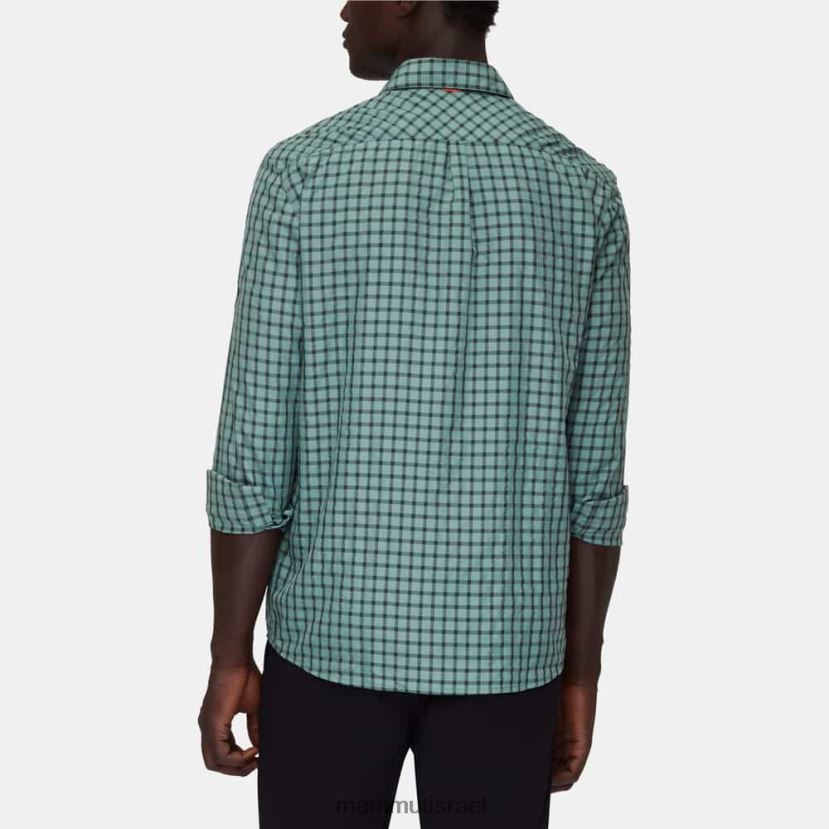 Mammut גברים חולצת לני עם שרוולים ארוכים TV0220161 הַלבָּשָׁה עצי ירקן כהים