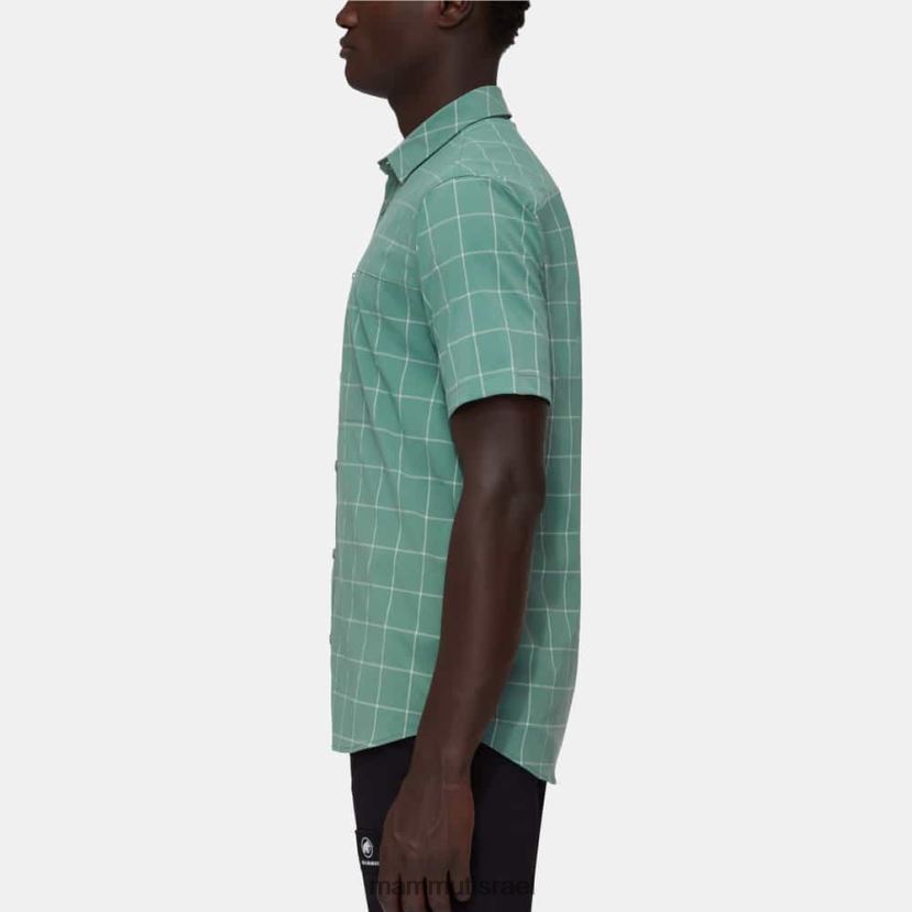 Mammut גברים חולצת הרים TV0220171 הַלבָּשָׁה ירקן כהה