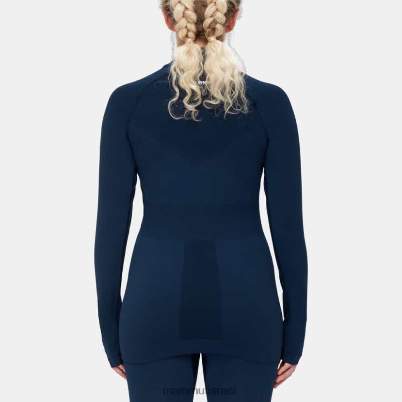 Mammut נשים טריפט חצי רוכסן שרוול ארוך TV0220222 הַלבָּשָׁה ימי