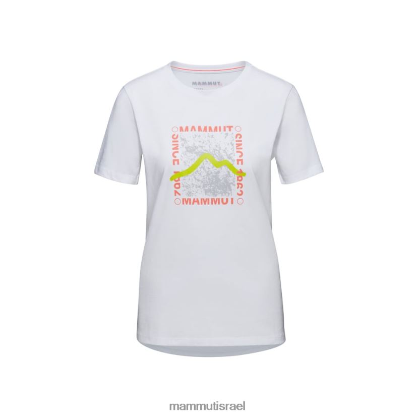 Mammut נשים קופסת חולצות ליבה TV0220251 הַלבָּשָׁה לבן