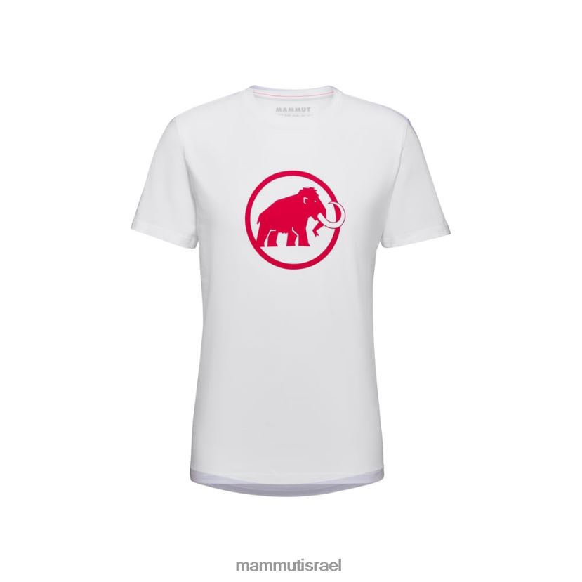 Mammut גברים חולצת טריקו קלאסית TV0220269 הַלבָּשָׁה לבן