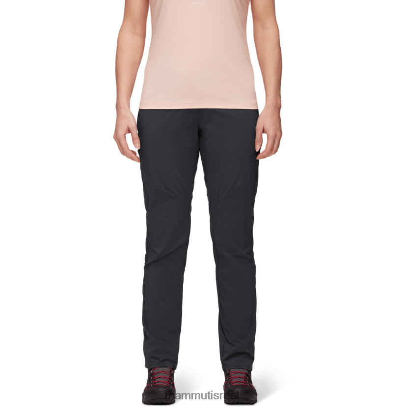 Mammut נשים מכנסי טיולים TV0220270 הַלבָּשָׁה שָׁחוֹר