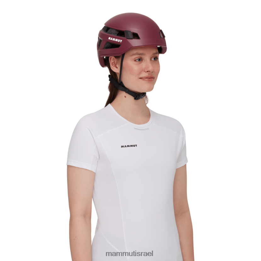 Mammut לִשְׁנֵי הַמִינִים קסדת שולח סלע TV0220504 צִיוּד אדום כדם