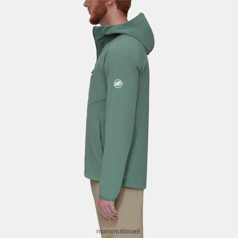 Mammut גברים נוחות אולטימטיבית אז מעיל ברדס TV022056 הַלבָּשָׁה ירקן כהה