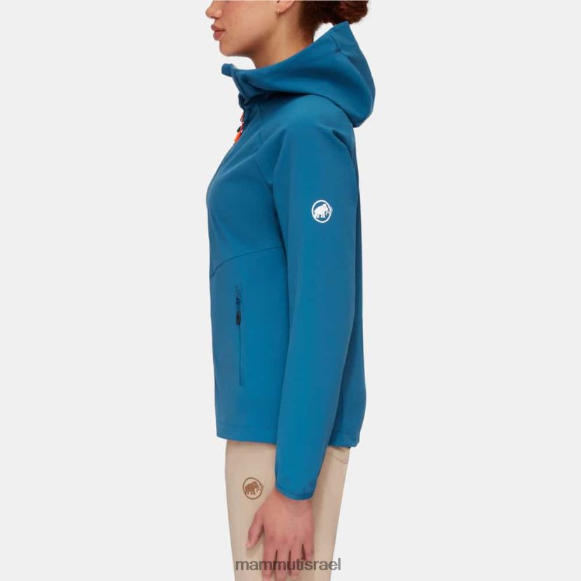 Mammut נשים נוחות אולטימטיבית אז מעיל ברדס TV0220666 הַלבָּשָׁה קרח עמוק