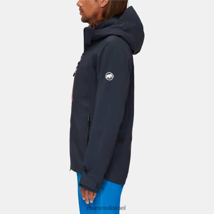 Mammut גברים ז'קט של סטוני TV0220752 הַלבָּשָׁה כתום תוסס ימי