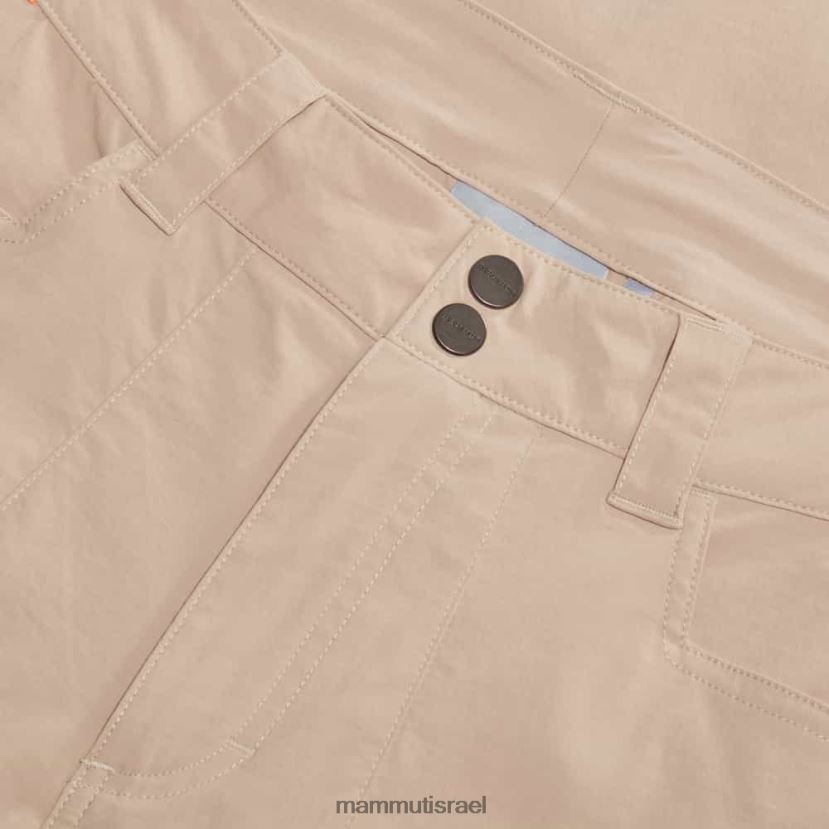 Mammut גברים מכנסי זינל היברידיים TV0220778 הַלבָּשָׁה חול כהה סוואנה