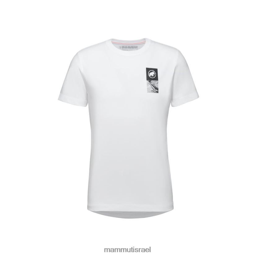 Mammut גברים סמל חולצת טריקו ליבה TV0220811 הַלבָּשָׁה לבן