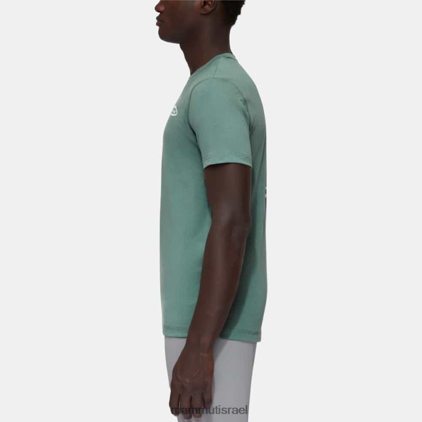 Mammut גברים חולצת טריקו כל יום TV0220813 הַלבָּשָׁה ירקן כהה