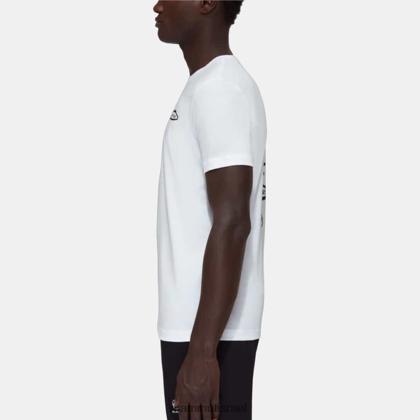 Mammut גברים חולצת טריקו כל יום TV0220814 הַלבָּשָׁה לבן