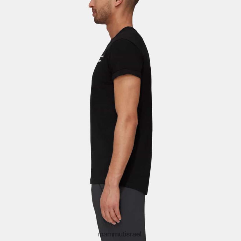 Mammut גברים חולצת טריקו מחוץ להרים TV0220818 הַלבָּשָׁה שָׁחוֹר