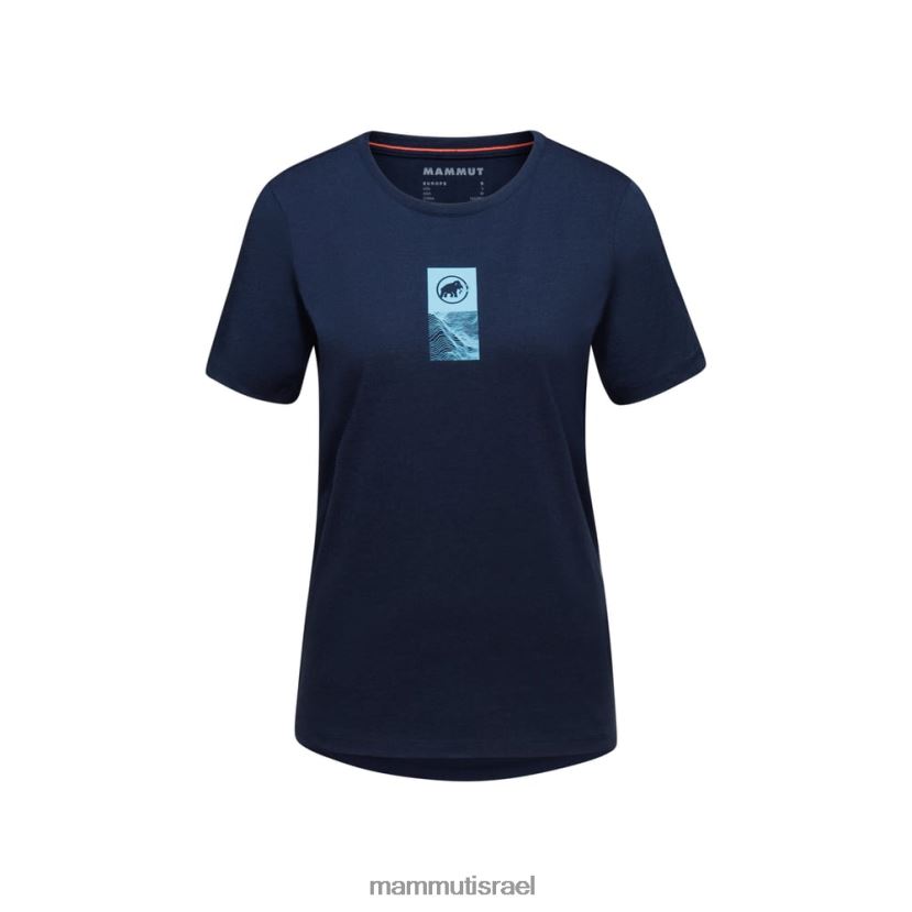 Mammut נשים סמל חולצת טריקו ליבה TV0220899 הַלבָּשָׁה ימי
