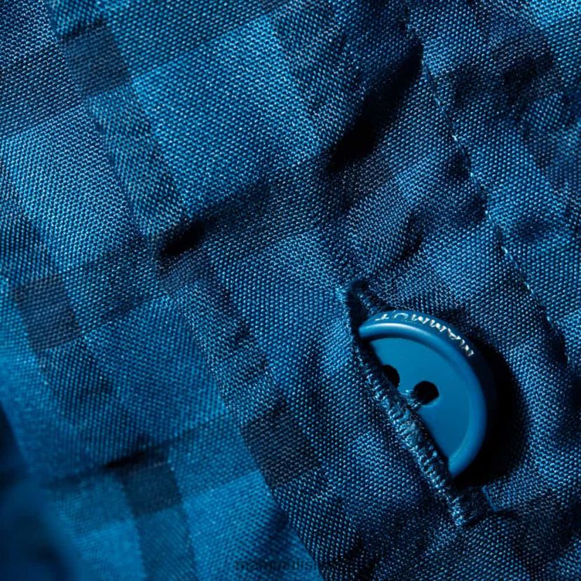 Mammut גברים חולצת לני עם שרוולים ארוכים TV0220916 הַלבָּשָׁה ימית קרח עמוקה