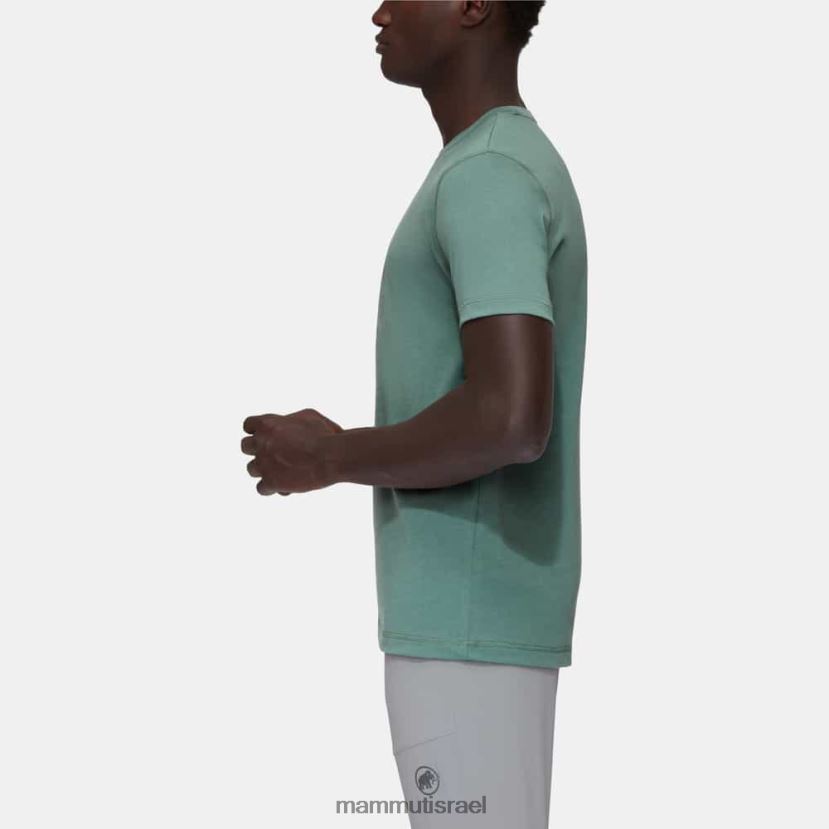 Mammut גברים חולצת טריקו מחזירה אור TV0220922 הַלבָּשָׁה ירקן כהה