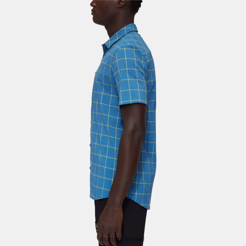 Mammut גברים חולצת הרים TV0220949 הַלבָּשָׁה שיא קרח עמוק