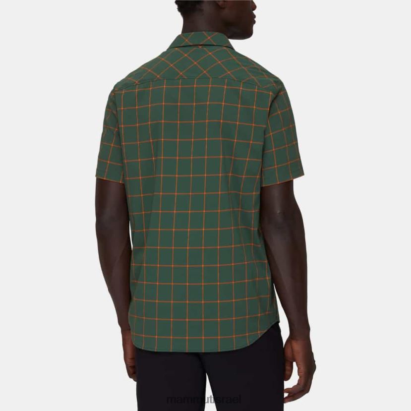 Mammut גברים חולצת הרים TV0220950 הַלבָּשָׁה יער-קלמנטינה כהה