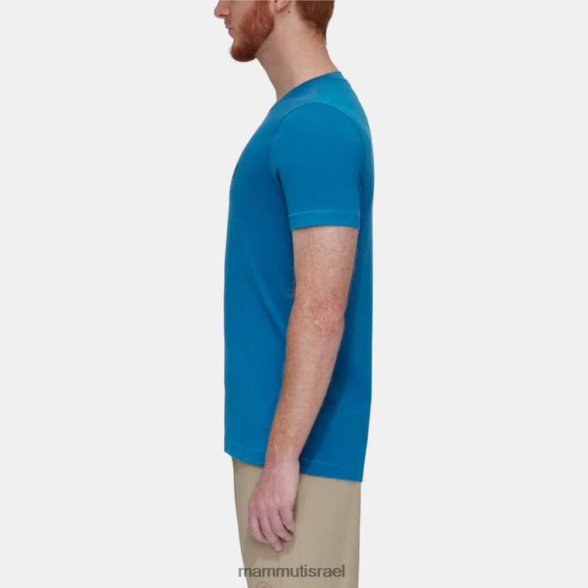 Mammut גברים לוגו ליבה של חולצת טריקו TV0220956 הַלבָּשָׁה קרח עמוק