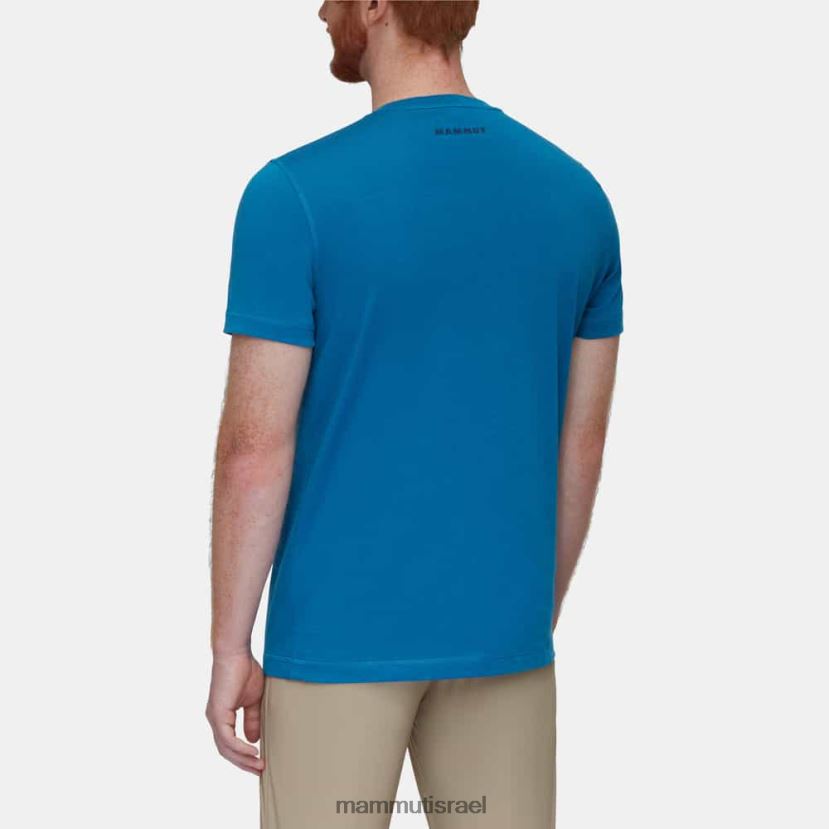 Mammut גברים לוגו ליבה של חולצת טריקו TV0220956 הַלבָּשָׁה קרח עמוק