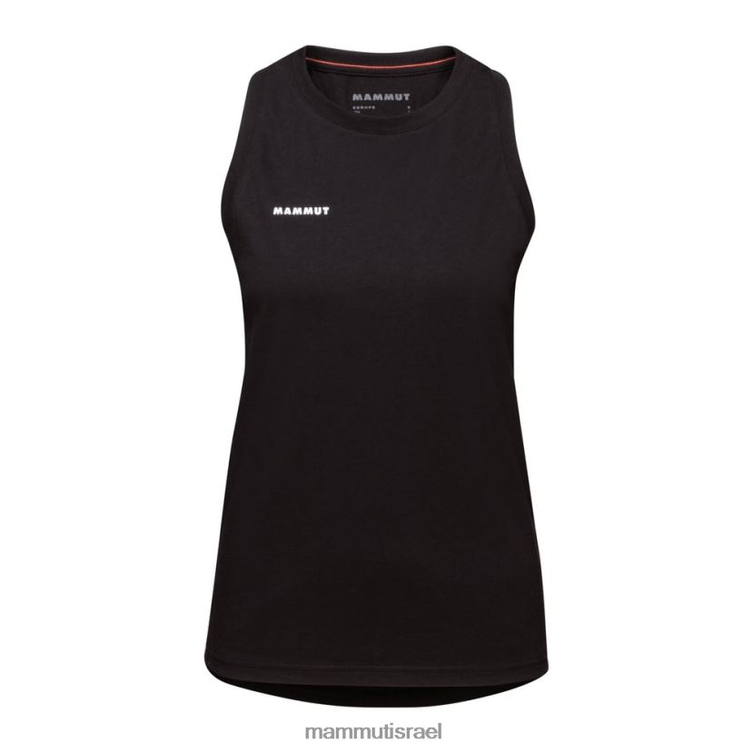 Mammut נשים לוגו הליבה העליון TV0220957 הַלבָּשָׁה שָׁחוֹר