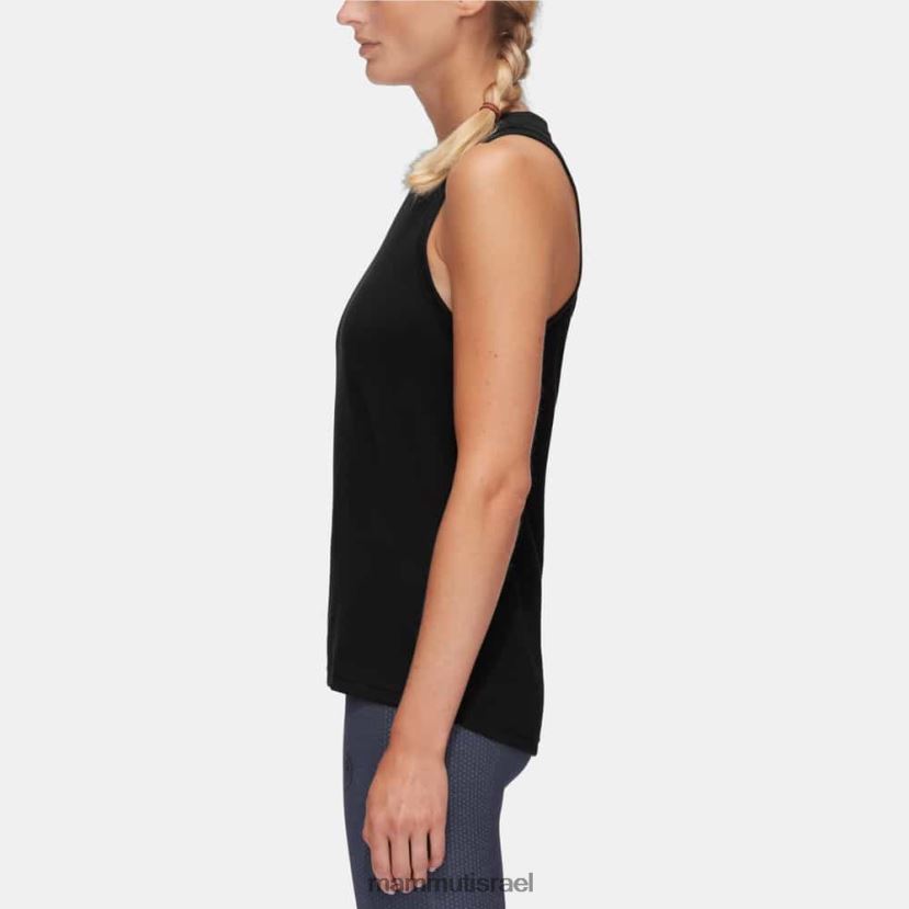 Mammut נשים לוגו הליבה העליון TV0220957 הַלבָּשָׁה שָׁחוֹר