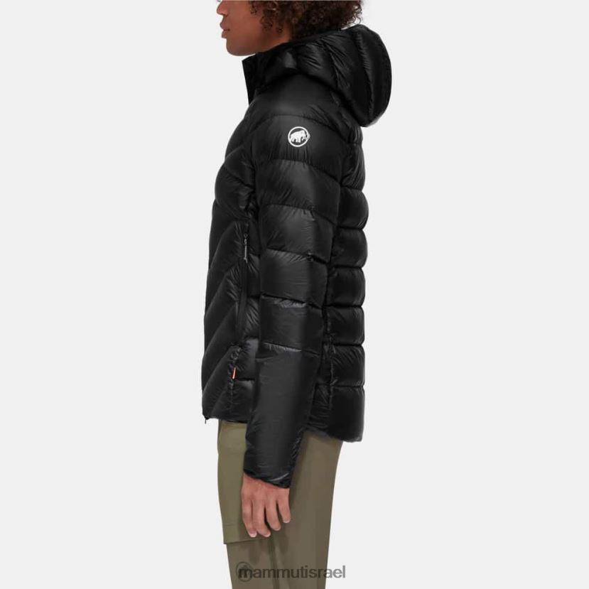 Mammut גברים Taiss בז'קט עם קפוצ'ון TV022017 הַלבָּשָׁה שָׁחוֹר