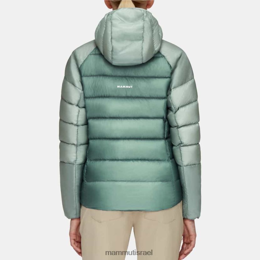 Mammut נשים Taiss בז'קט עם קפוצ'ון TV022032 הַלבָּשָׁה ירקן כהה