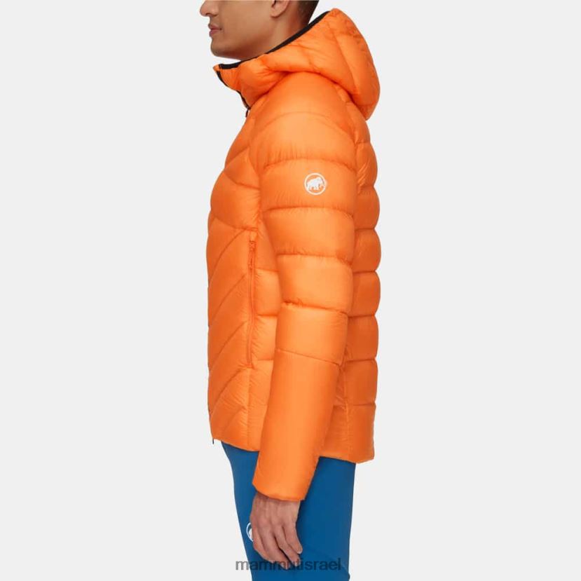 Mammut גברים Taiss בז'קט עם קפוצ'ון TV0220669 הַלבָּשָׁה קלמנטינה כהה